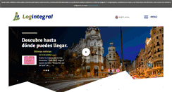 Desktop Screenshot of logintegral.com